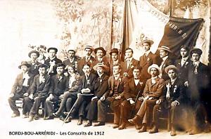 BORDJ-BOU-ARRERIDJ - CONSCRITS - 1912